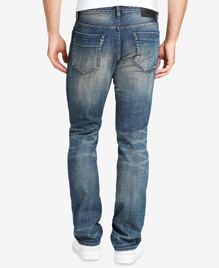 WILLIAM RAST Men's Slim Straight Fit Ripped Stretch Jeans - Macy's