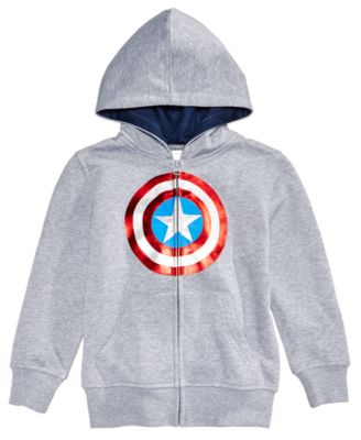 captain america toddler hoodie