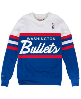 Mitchell & Ness Men's Washington Bullets Head Coach Crew Sweatshirt - Macy's