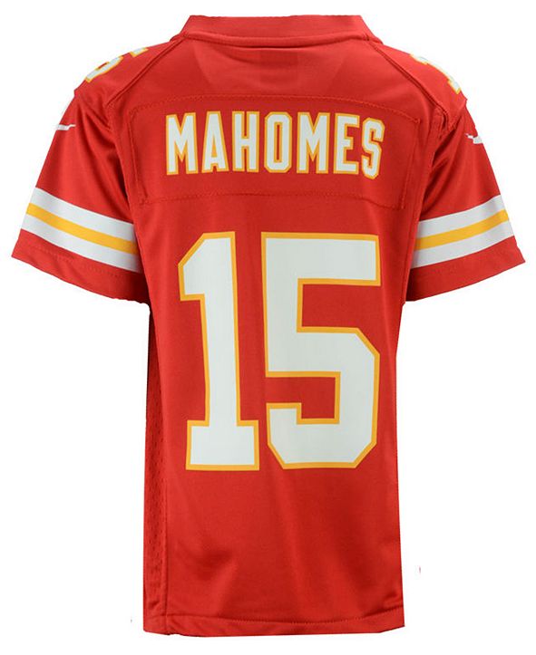 Nike Pat Mahomes Kansas City Chiefs Game Jersey, Big Boys (820