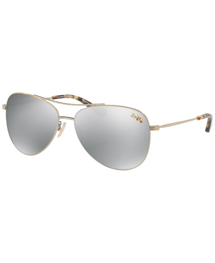 COACH Polarized Sunglasses, HC7079 Macy's