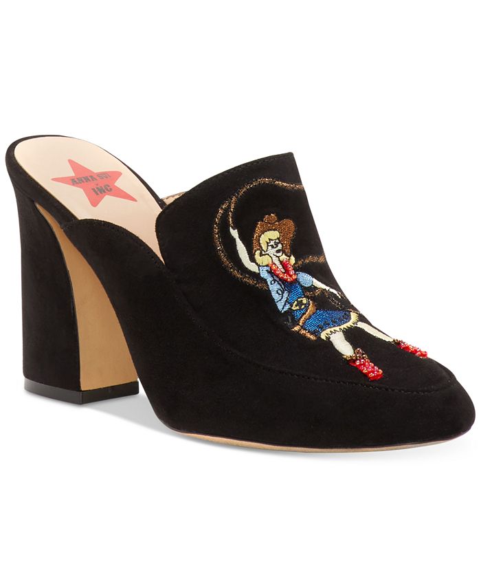 INC International Concepts Anna Sui x I.N.C. Maddiee Mules