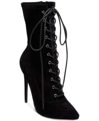 steve madden lace up boots