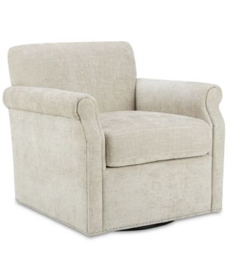 Furniture - Aldrich Swivel Chair, Quick Ship