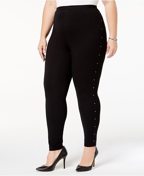 macy's inc plus size pants