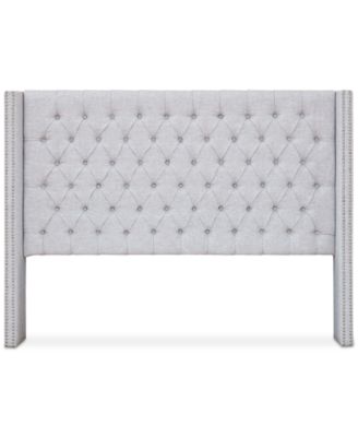 Amelia Fabric Tufted Queen Headboard