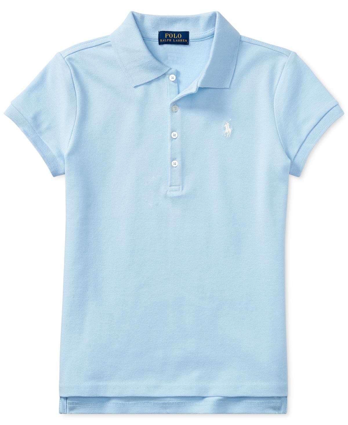 Polo Ralph Lauren Ralph Lauren Stretch Mesh Polo Shirt In Office Blue