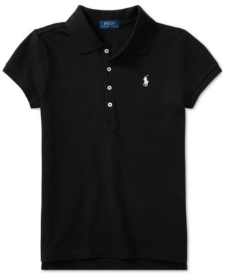 Polo Ralph Lauren - Girls' Stretch Mesh Polo Shirt