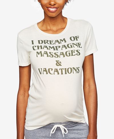 Chaser Maternity Graphic T-Shirt