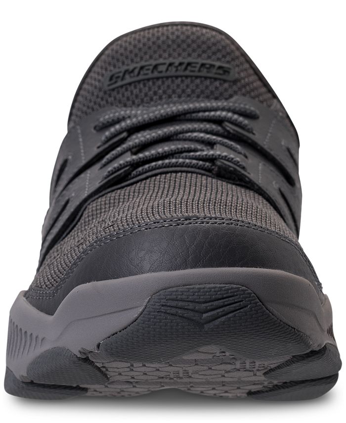 Skechers Men's Relaxed Fit: Ridge Athletic Walking Sneakers from Finish ...