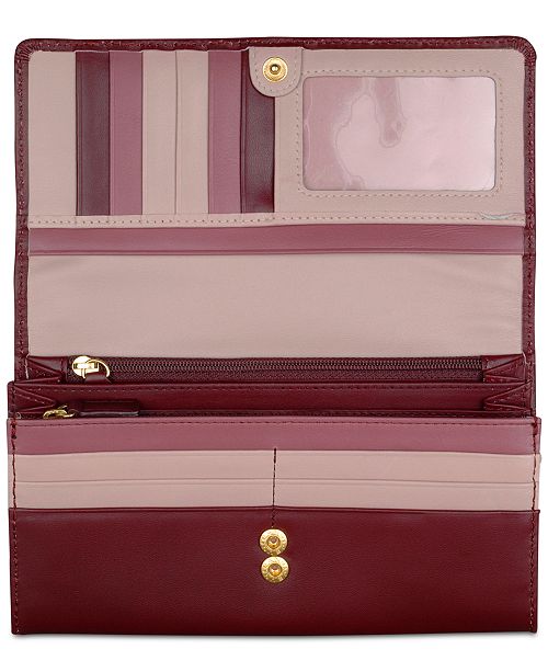 Radley London Shadow Large Flapover Leather Wallet & Reviews - Handbags ...