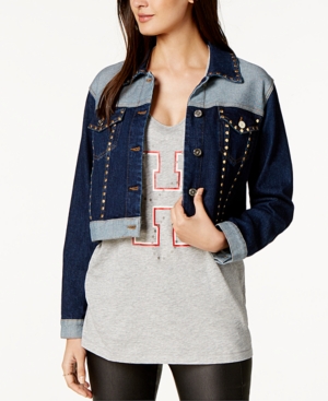 Tommyxgigi Studded Denim Trucker Jacket