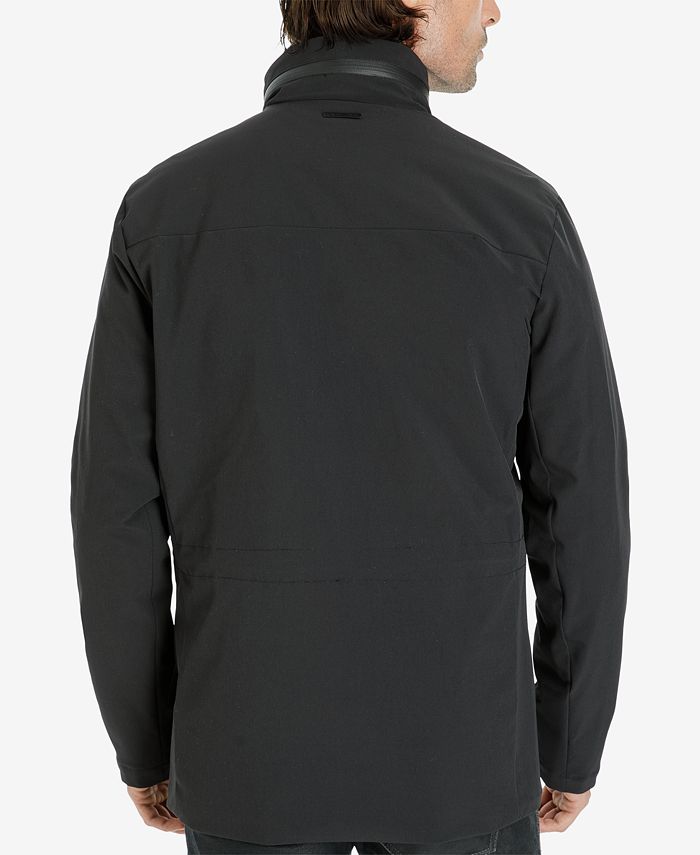 Michael Kors Michael Kors Men's Hidden-Hood Stretch Field Jacket - Macy's