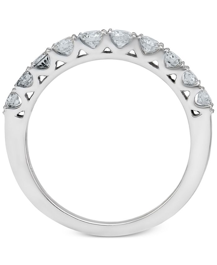 Macy's Diamond Vintage-Inspired Ring (1/2 ct. t.w.) in 14k White, Yellow or Rose Gold