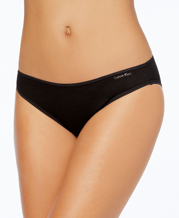 Calvin Klein Cotton Form Bikini Underwear QD3644 - Macy\'s
