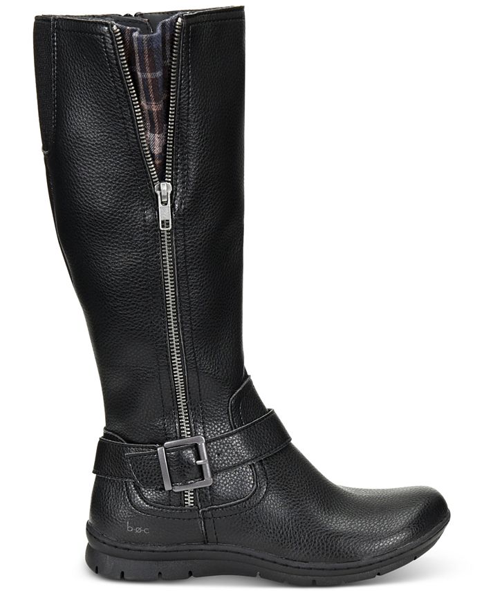 pauline faux leather combat booties