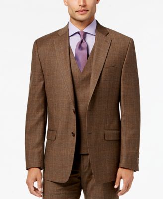 Ralph lauren brown suit hotsell