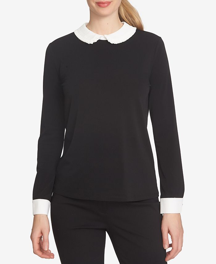 Cece peter pan collar top new arrivals