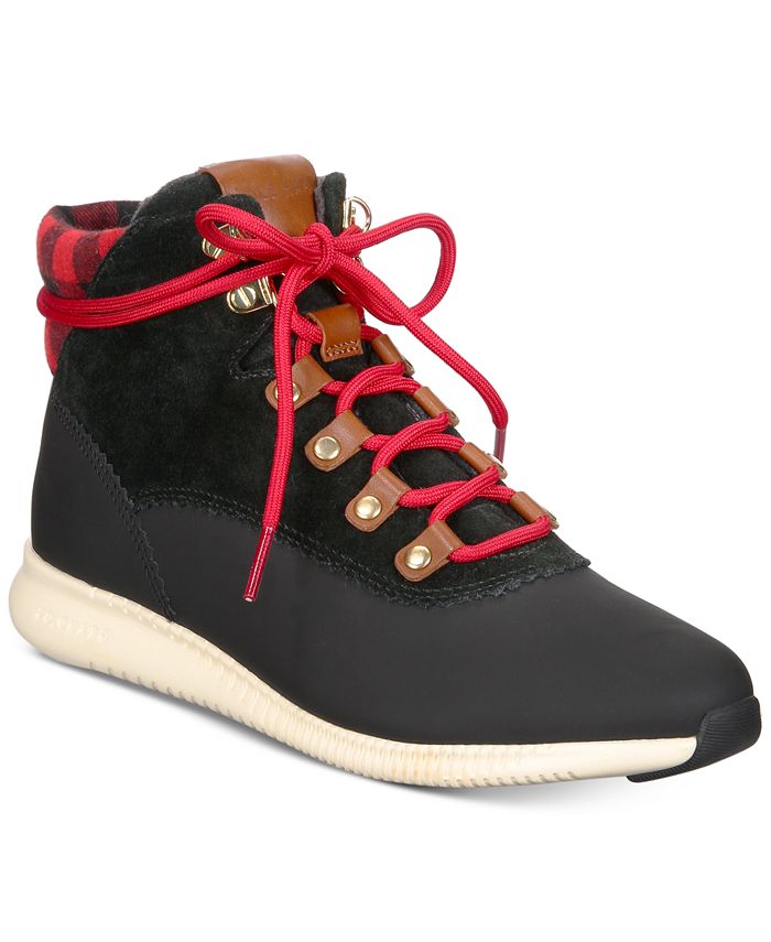 Sideways Abrasive gorgeous Cole Haan Women's ZeroGrand Hiker Booties & Reviews - Boots - Shoes - Macy's