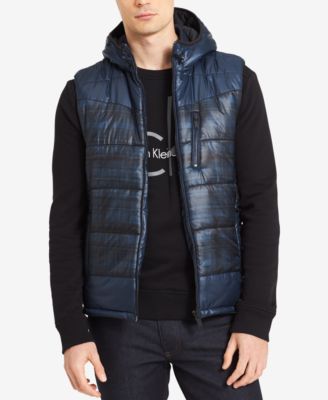 Calvin Klein Jeans - Men's Hooded Puffer Vest