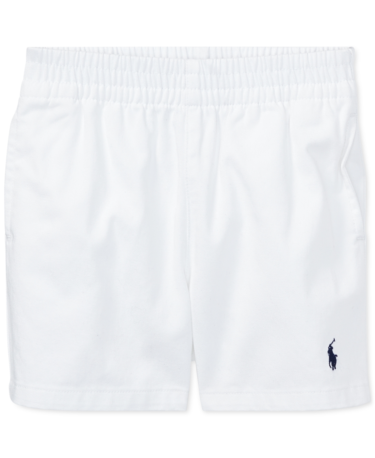 Polo Ralph Lauren Baby Boys Classic Twill Pull-on Short In White