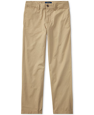 Polo Ralph Lauren Big Boys Slim Fit Cotton Chino Pants & Reviews ...