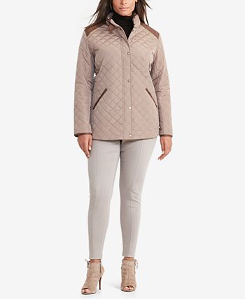 Lauren Ralph Lauren Plus Size Quilted Jacket - Macy's