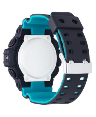 G-Shock Men's Analog-Digital Blue Resin Strap Watch 54mm