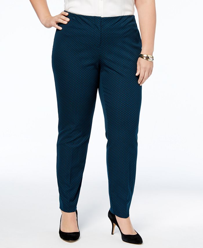 Alfani Plus Size Skinny Pants, Created for Macy's & Reviews - Pants ...