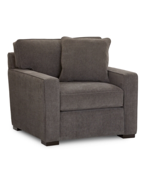 FURNITURE RADLEY 38" FABRIC ARMCHAIR, CREATED FOR MACY'S