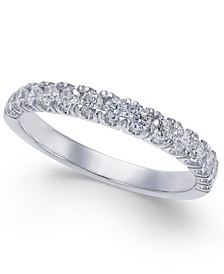 Pave Diamond Band Ring in 14k Gold, Rose Gold or White Gold (1/2 ct. t.w.) 