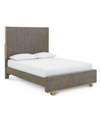 Furniture - Petra Shagreen Queen Bed