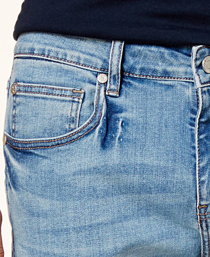 Ben Sherman Men's Mist Blue Slim Straight-Fit Stretch Jeans - Macy's