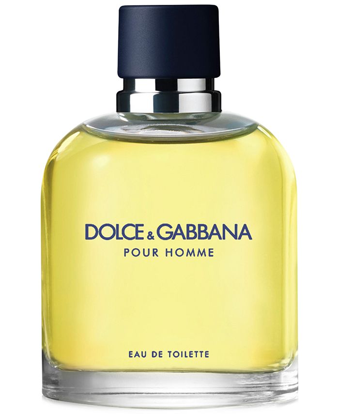 Dolce&Gabbana Men's Pour Homme Eau Toilette Spray, 4.2 oz. - Macy's