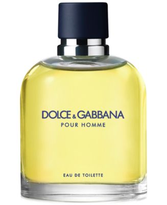 Dolce&Gabbana Men's Pour Homme Eau de Toilette Spray, 4.2 oz. - Macy's