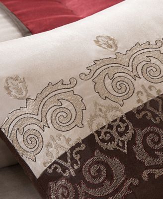 Donovan Jacquard Medallion 7-Pc. Comforter Sets