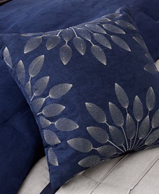 Palmer Faux-Suede 7-Pc. Comforter Sets