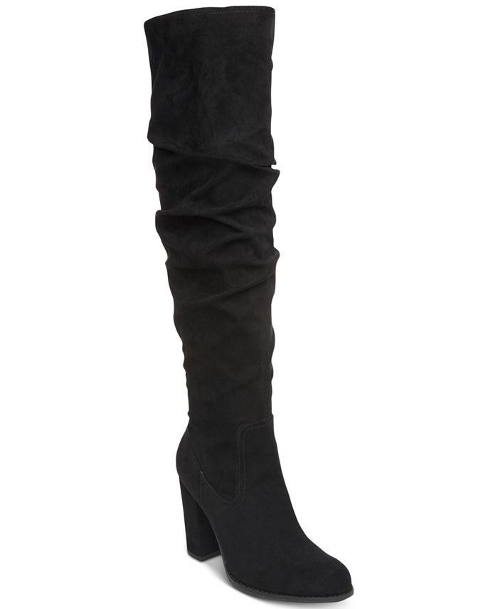 Madden Girl Cinder Slouch Boots - Macy's
