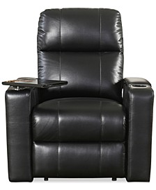 Thomas Power Faux Leather Recliner