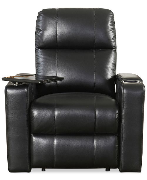 Abbyson Living Thomas Leather Power Recliner, Quick Ship & Reviews