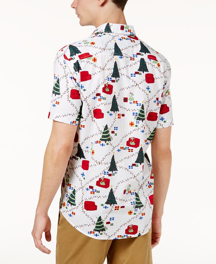 American Rag Men's SlimFit Holiday Shirt, Created for Macy's Macy's