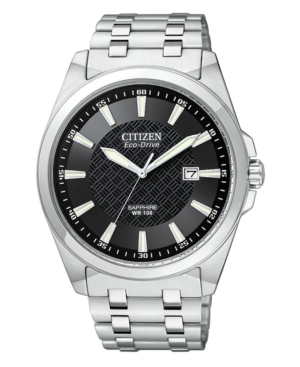 Citizen Men's Eco-Drive Stainless Steel Bracelet Watch 41mm BM7100-59E