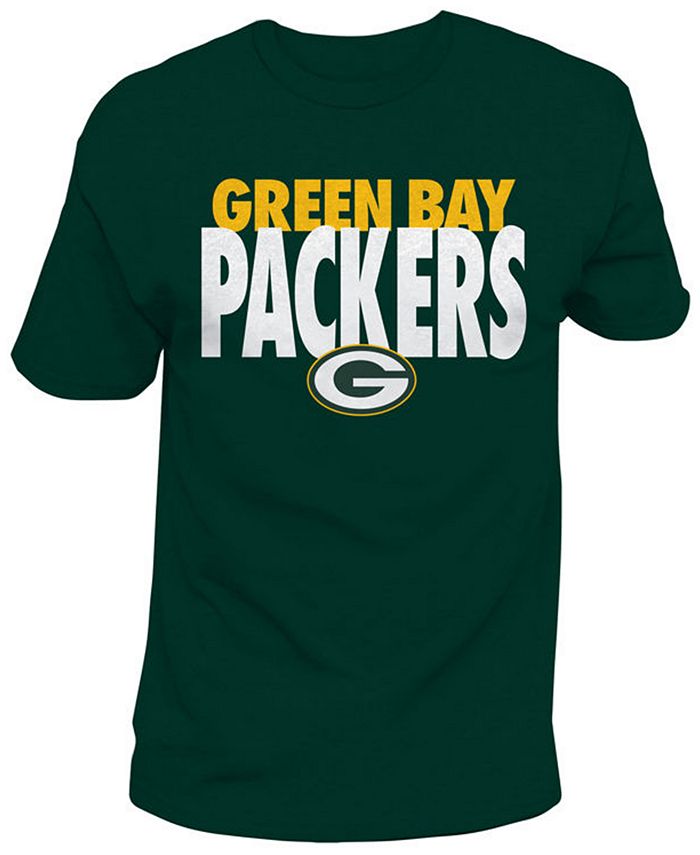 Authentic NFL Apparel Men's Green Bay Packers Stunt Blitz T-Shirt