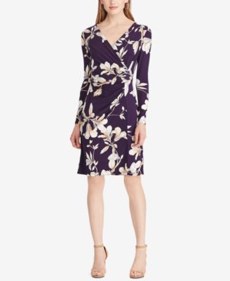 American Living Slim-Fit Floral-Print Dress - Macy's