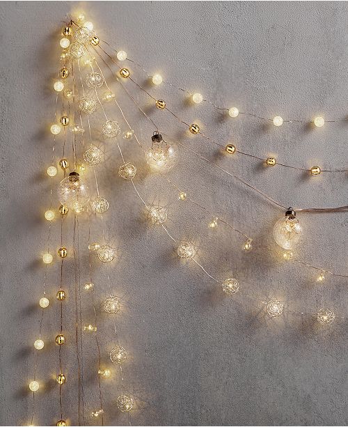 Studio Mercantile Led String Lights Collection Created For Macy S