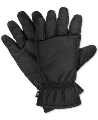 thumbnail image 2 of Isotoner® Men's SmarTouch™ Flannel And Leather Glove With Wrist Strap - Canada 2 of 9