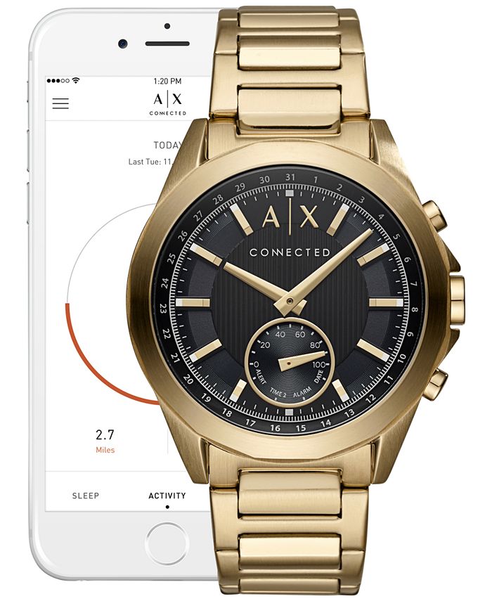 armani exchange connected watch