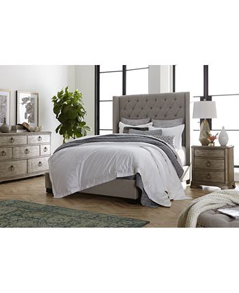 Furniture - Monroe Upholstered Queen Bed