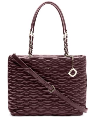 dkny lara quilted bag