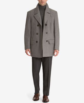 macy's ralph lauren peacoat